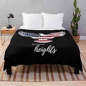 Patriotic American Eagle Flag To New Heights Premium 35 Throw Blanket