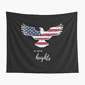 Patriotic American Eagle Flag To New Heights Premium 35 Tapestry