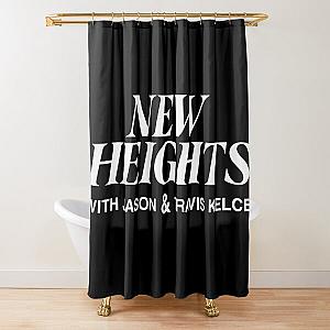 New Heights Merch New Heights Podcast Shower Curtain