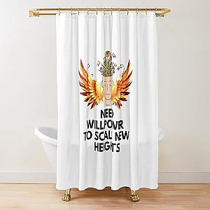 NEED WILLPOWER TO SCALE NEW HEIGHTS Shower Curtain