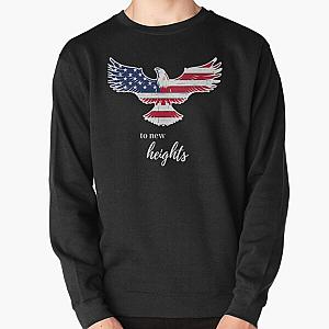 Patriotic American Eagle Flag To New Heights Premium 35 Pullover Sweatshirt