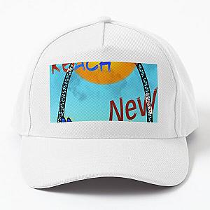 Reach New Heights (motivational message) Baseball Cap