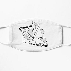 Climb to new heights Flat Mask
