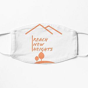 Positieve Quote- REACH NEW HEIGHTS Flat Mask