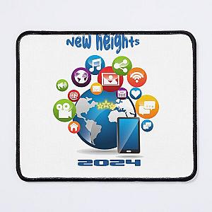 New heights Social Media 2024 T-shirt  Mouse Pad