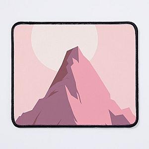 Reaching New Heights Mountaintop Illustration Mouse Pad