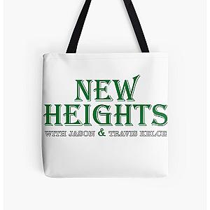 new heights podcast All Over Print Tote Bag