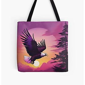 Eagle Soaring to New Heights All Over Print Tote Bag