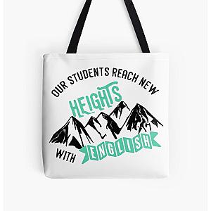 English Education- Our students reach new heights! All Over Print Tote Bag