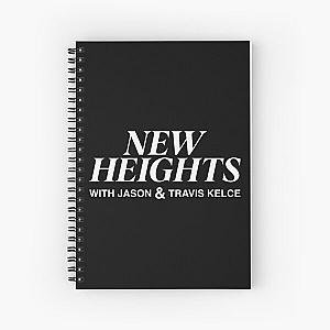 New Heights Merch New Heights Podcast Spiral Notebook