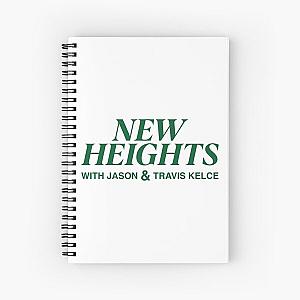 New Heights Merch New Heights Podcast Spiral Notebook