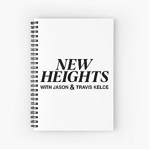 New Heights Merch New Heights Podcast Spiral Notebook