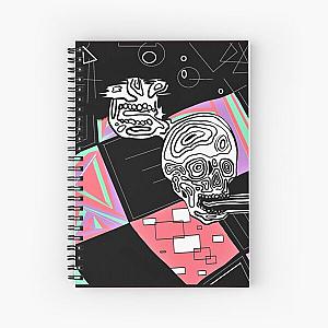 dissolving into new heights Spiral Notebook