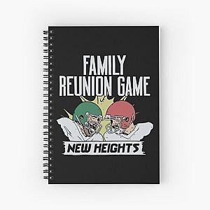 Newheightshow Merch New Heights Family Reunion Game Spiral Notebook