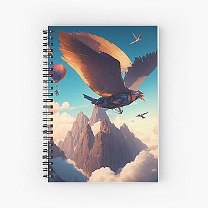 Soaring to New Heights Spiral Notebook