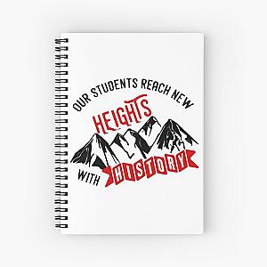 History Education- Students Reach New Heights Spiral Notebook