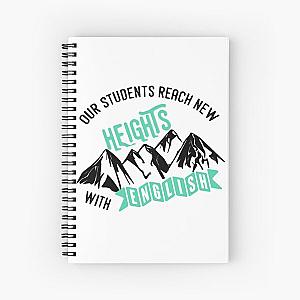 English Education- Our students reach new heights! Spiral Notebook