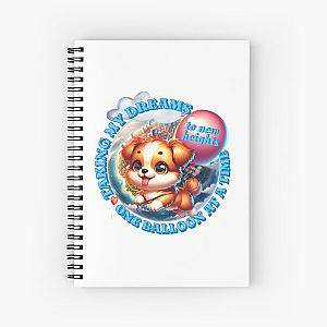 Taking my Dreams to New Heights One Balloon at a Time Spiral Notebook