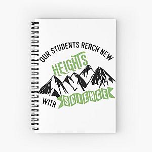 Science Education- Our Students Reach New Heights Spiral Notebook