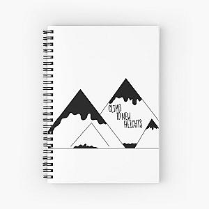 Climb to new heights Spiral Notebook