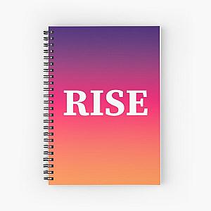 RISE: Embrace Resilience and Reach New Heights Spiral Notebook