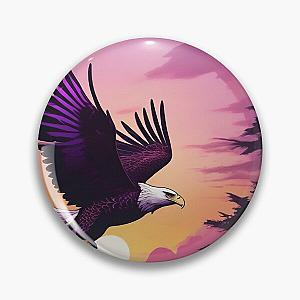 Eagle Soaring to New Heights Pin