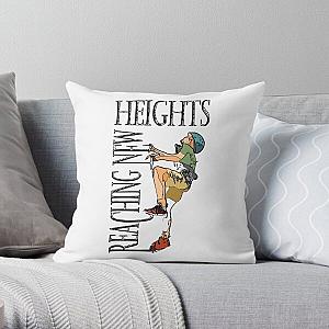 Climbing new heights Throw Pillow