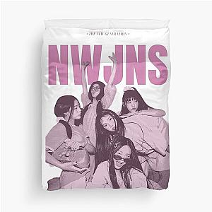 NewJeans pink Duvet Cover