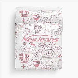 NewJeans K-POP Fan Art Duvet Cover