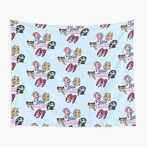 NewJeans Powerpuff Girls Tapestry