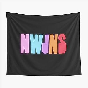 NewJeans NWJNS Logo Tapestry