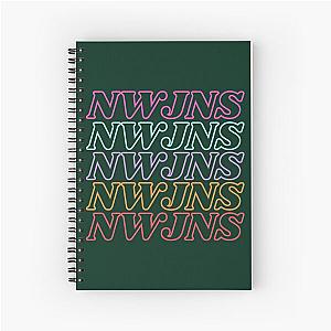 NewJeans NWJNS, New Jeans Logo and Mascot  Spiral Notebook