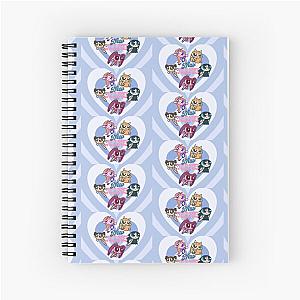 NewJeans Powerpuff Girls Heart Spiral Notebook