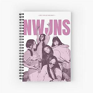 NewJeans pink Spiral Notebook