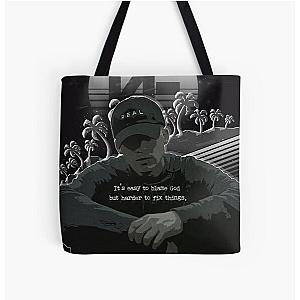 NF - Its Easy to Blame God but harder to fix things All Over Print Tote Bag RB0609