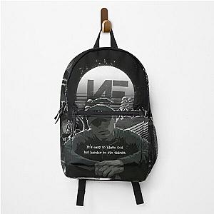 NF - Its Easy to Blame God but harder to fix things Backpack RB0609