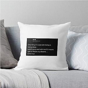 NF Tweets Throw Pillow RB0609