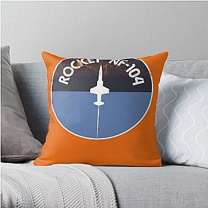 Rocket NF-104 Throw Pillow RB0609