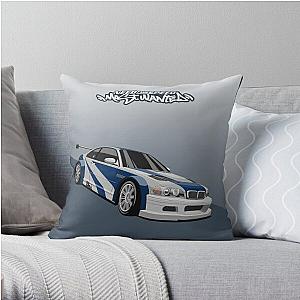 NFS MW GTR car Throw Pillow RB0609