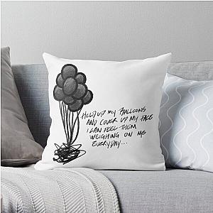 NF - Leave me alone lyrics  Throw Pillow RB0609