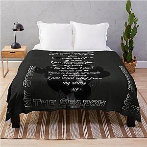 My Stress - NF (The Search) Throw Blanket RB0609