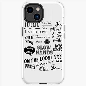 Flicker Songs | Niall Horan iPhone Tough Case RB3010