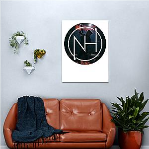 Niall Silhouette Logo  Canvas Print Premium Merch Store