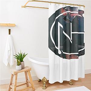 Niall Silhouette Logo  Shower Curtain Premium Merch Store