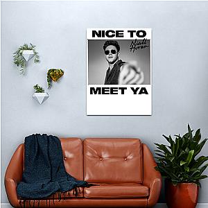 Threenal Niall Nice To Meet Ya North American  Canvas Print Premium Merch Store