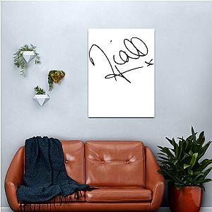 Niall Horan Signature Canvas Print Premium Merch Store