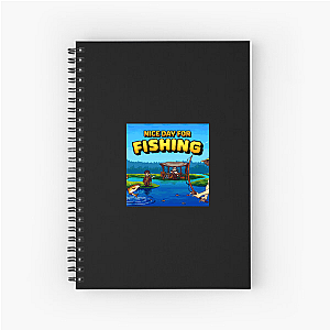 Nice Day For Fishing Merchandise For Fans Nice Day For Fishing Notebook