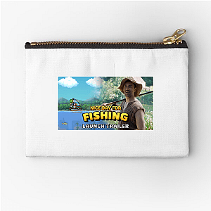 Nice Day For Fishing Merch Nice Day For Fishing Zipper Pouches