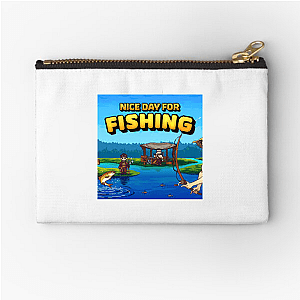 Nice Day For Fishing Merchandise For Fans Nice Day For Fishing Zipper Pouches