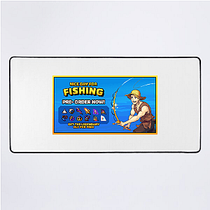 Nice Day For Fishing Signature Nice Day For Fishing Mouse Pads